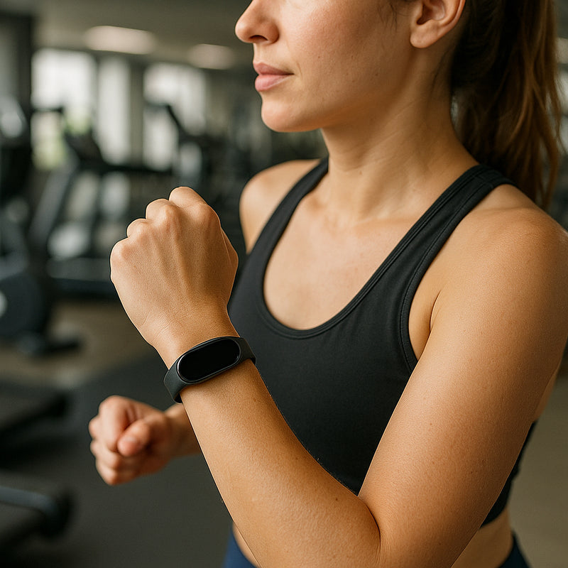 3x Pulseira Silicone Para Smartband Mi Band 9 Miband 9 Cor Preto/Preto/Preto Largura da pulseira 15 cm