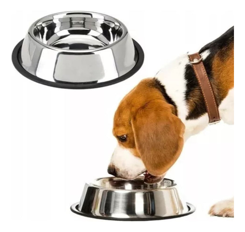 Comedouro Inox 22cm