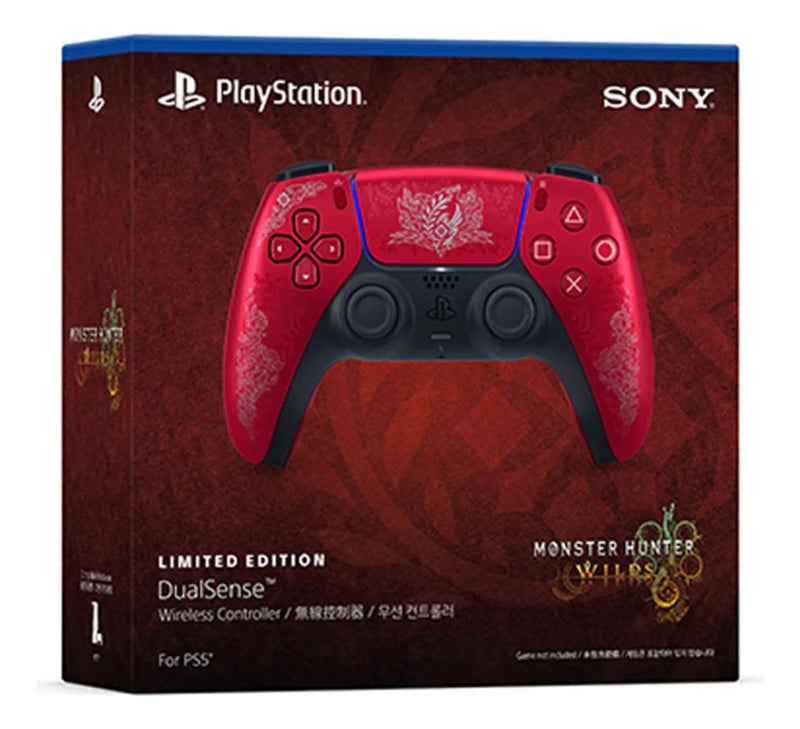 Controlador Joystick Sem Fios Dualsense para Ps5 Vermelho Vulcânico