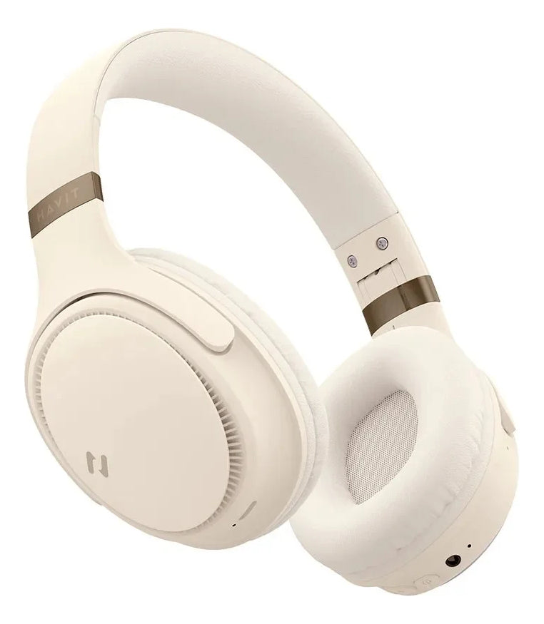 Headset Gamer Havit H630bt Bluetooth 5.3 On-ear 3d 55h Cor Azul