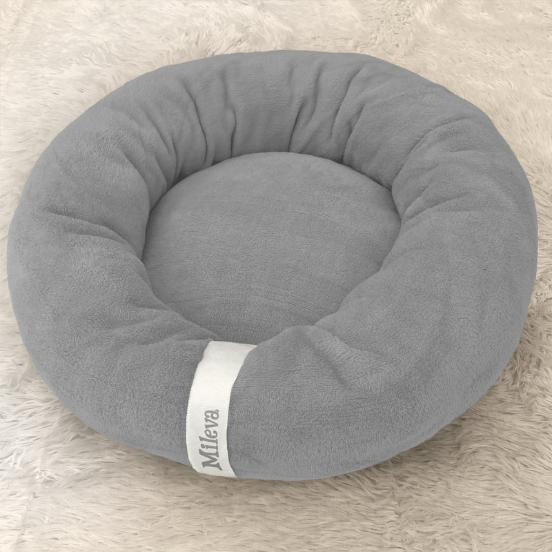 Cama De Gato Caminha Nuvem Ninho Pet Soft Redonda 50x50cm