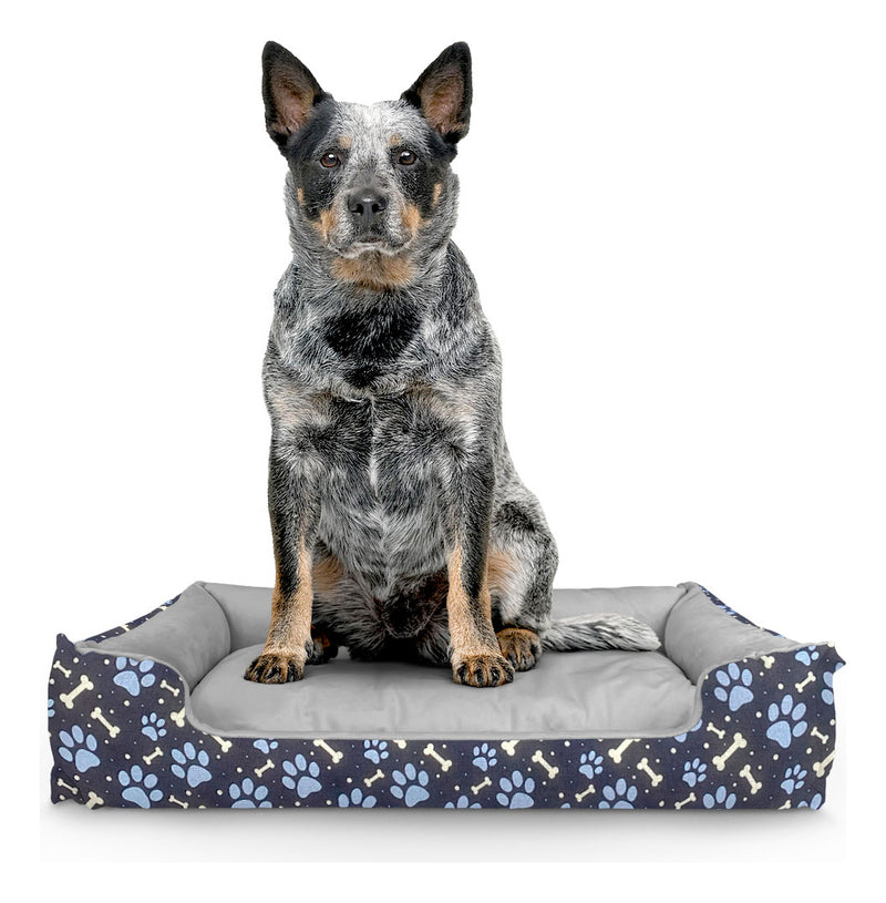 Cama Pet Luxo Cães Gatos Confortável Redonda Impermeável G Cor Marrom Desenho Liso