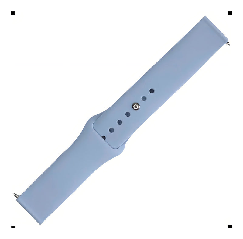 Pulseira Borracha 20mm Amazfit Gts 2 3 4 Mini Galaxy Active Cor Verde Largura 20 mm