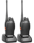 Kit 2 Radio Comunicador Walk Baofeng 777s Alcance 9km Bandas de freqüência UHF Cor Preto