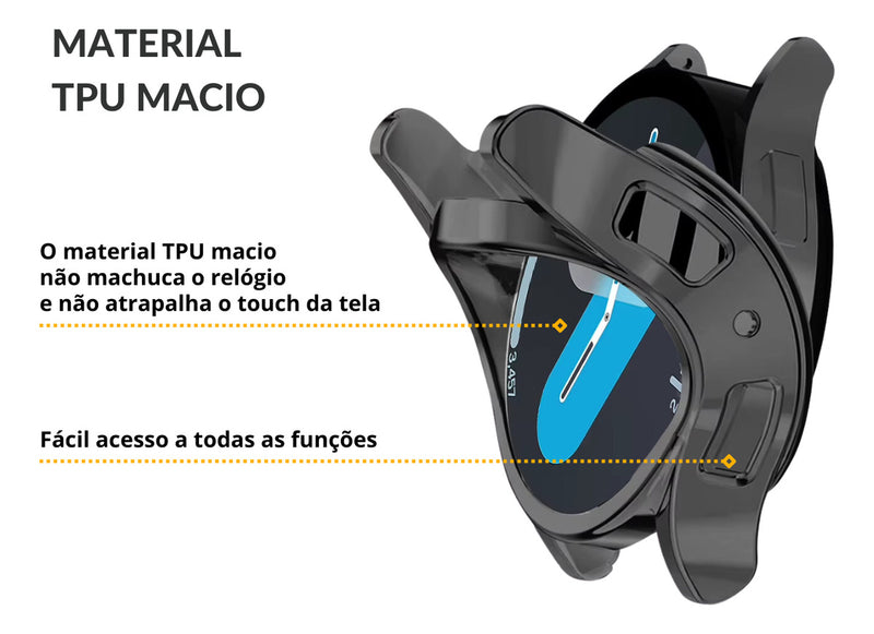 Capa Case Ultrafino Para Samsung Galaxy Watch 7 44mm E 40mm