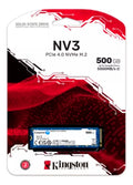 SSD Kingston NV3 500GB M2 2280 NVME PCIe 4.0 Gen 4x4 Ultra Rápido