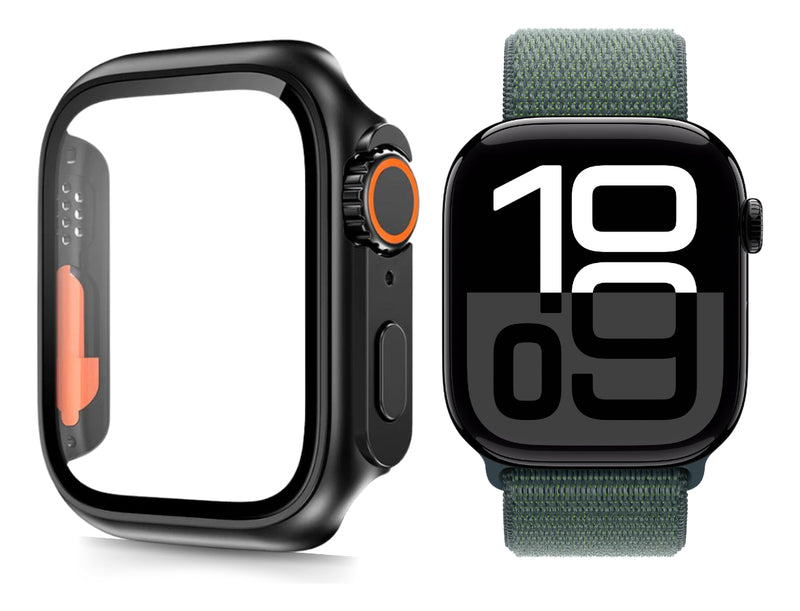 Bumper Capa Aparencia Para Apple Watch 40m 41m 44m 45m 46m