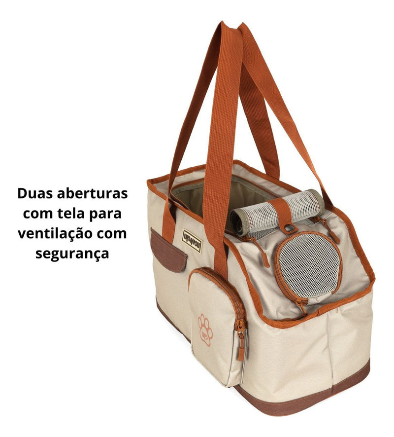 Bolsa Pet Transporte Viagem Avião Bordo Carro Cachorro Gato
