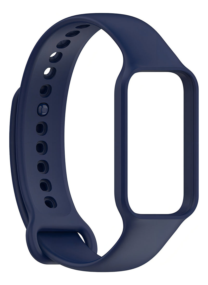 Pulseira De Silicone Colorida Para Xiaomi Mi Band 8 Active Cor Lilás