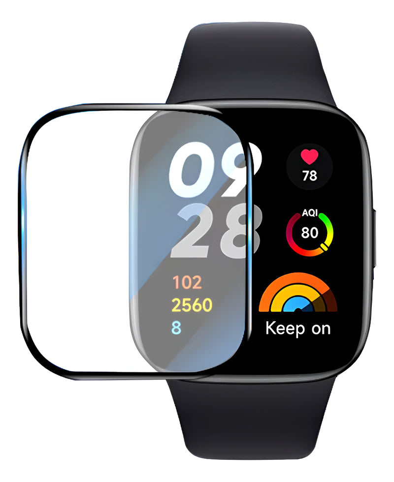 Película 3d 9d Cerâmica Para Redmi Watch 3 4 5 Active Lite