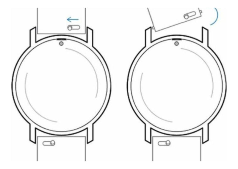 Pulseira Silicone Gold Compatível Amazfit Bip S A1821 20mm Cor Rosa