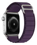 Pulseira Loop Para Watch Apple Ultra Alpine Alpinista Nylon Cor Laranja/Preto - 42mm 44mm 45mm 49mm