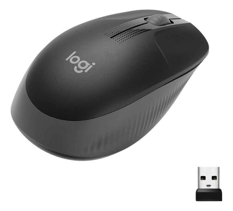 Mouse sem fio Logitech M190 com Pilha Inclusa - Azul