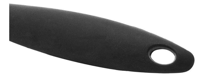Escumadeira De Silicone Preta 28,5cm X 8cm