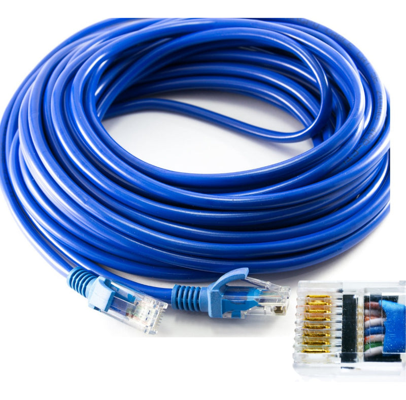 Cabo De Rede Cat6 15 Metros Ethernet Lan Giga 10/1000 MFL