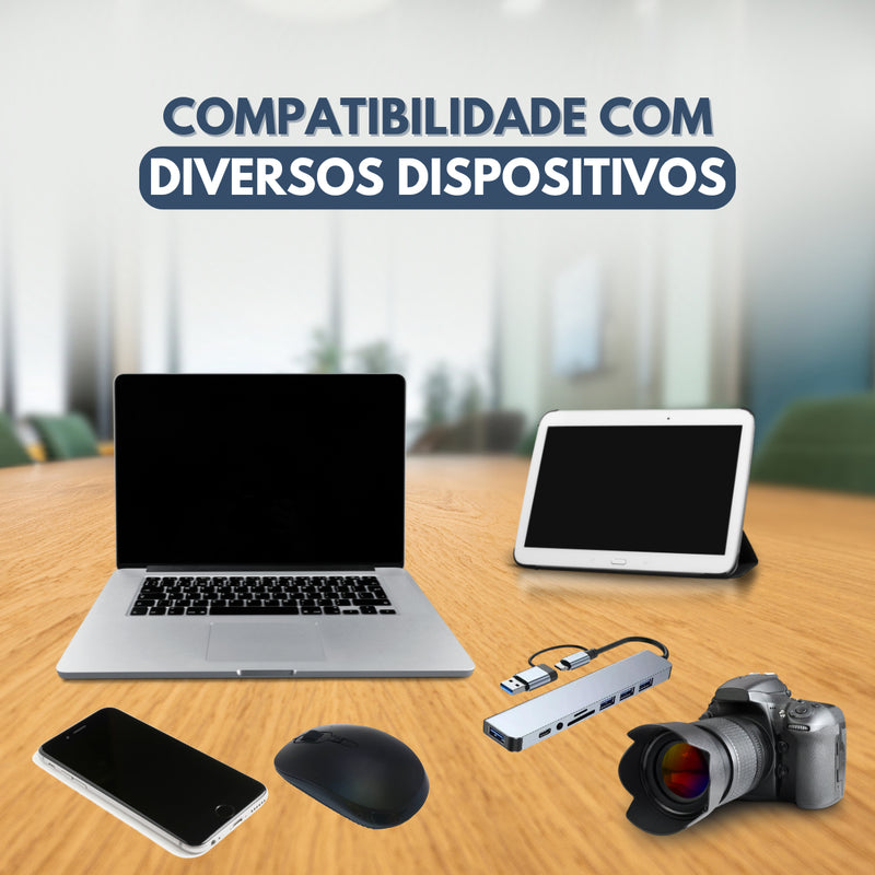 POLARES ZEN1 Adaptador Macbook Hub Usb-c Air M1 M2 Dex