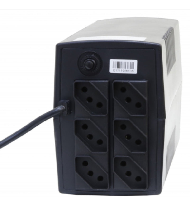 Nobreak JBR Guard 1200VA entrada e saída 120v Preto