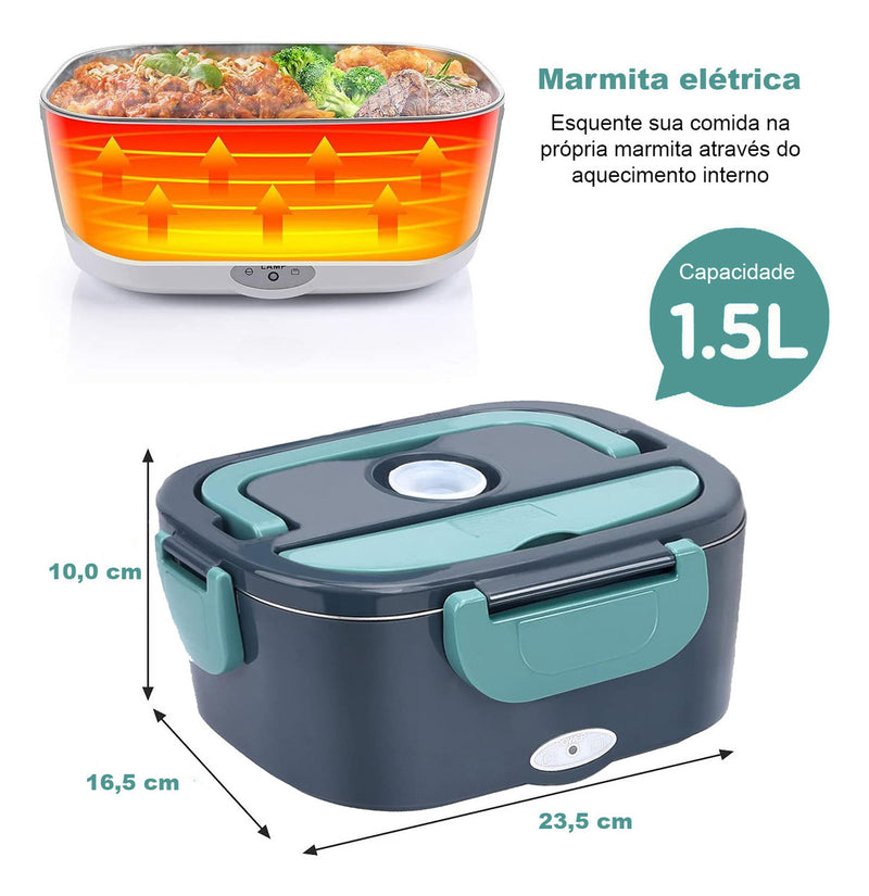 Marmita Elétrica Yonks Bivolt Carro/casa 12v/24v E 110v/220v