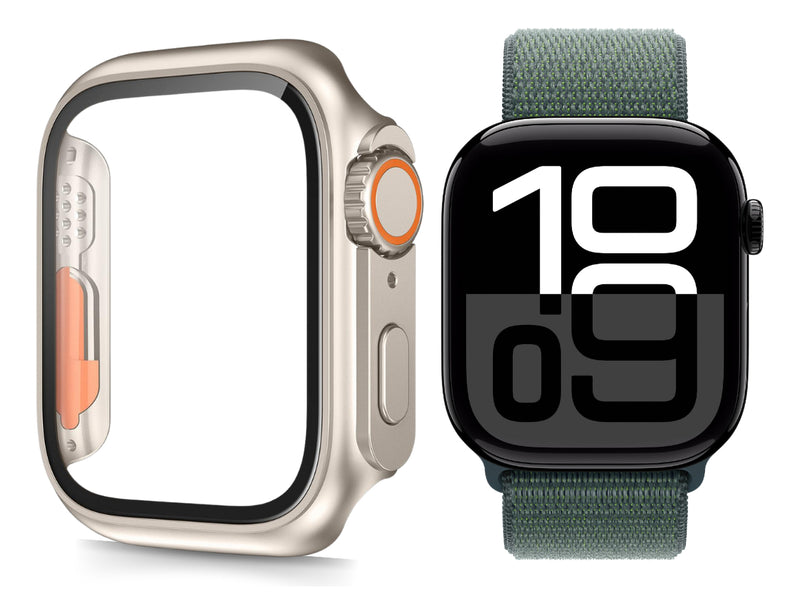 Bumper Capa Aparencia Para Apple Watch 40m 41m 44m 45m 46m