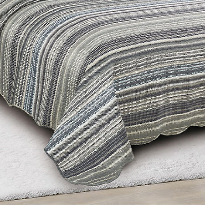 Kit Cobre Leito Colcha King Patchwork Evolution Dupla Face 3 pçs Camesa