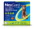 Comprimido antiparasitário para pulga carrapato vermes sarnas Merial NexGard Spectra TABLETE para cão de 15.1kg a 30kg