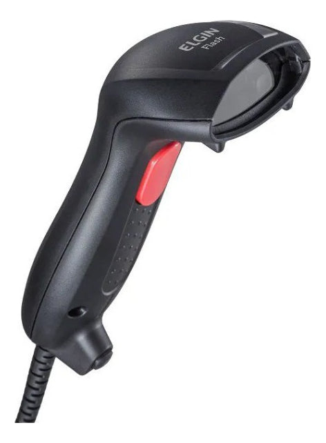 Leitor De Código De Barras Elgin Flash Usb 1d Preto 42flash