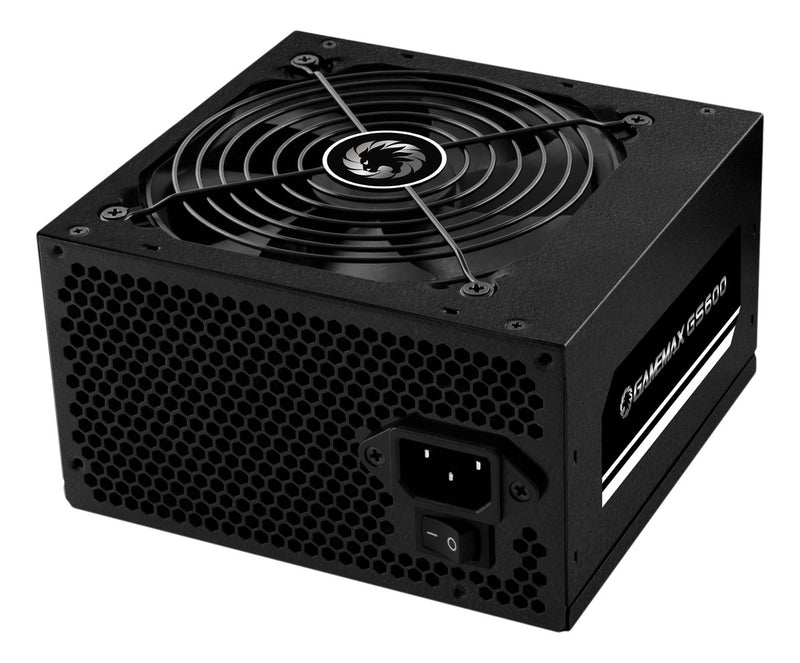 Fonte De Alimentacao 600w Gs600 80 Plus White Gamemax Cor Preto