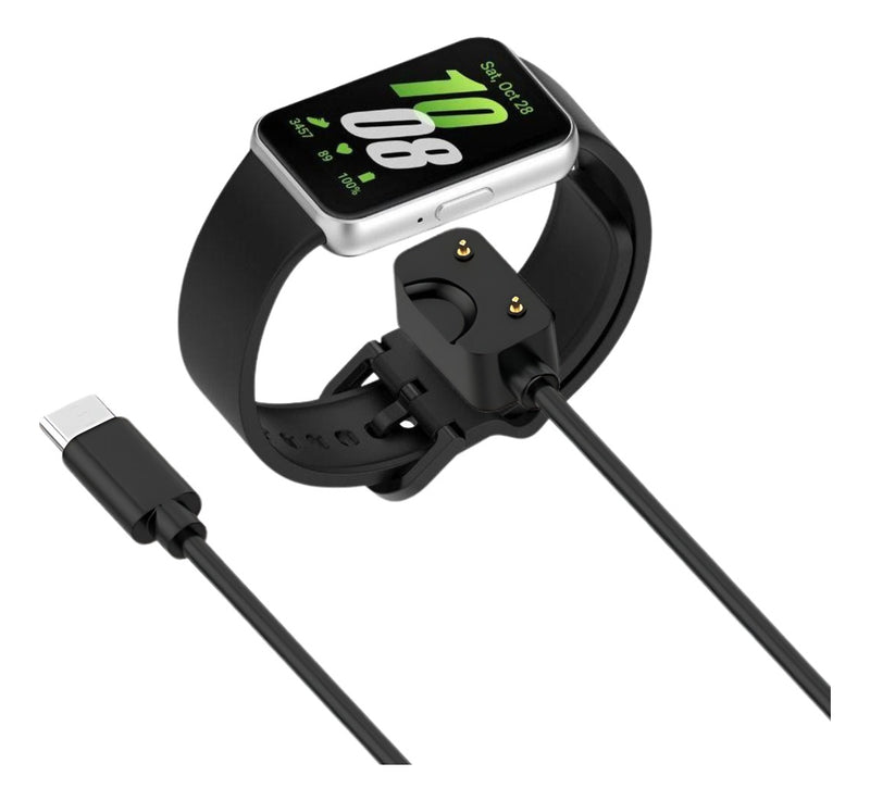 Dock Carregador Usb Tipo C Para Samsung Galaxy Fit 3 R390