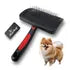 Rasqueadeira Pet Bahwolf S/bolinhas Grande Spitz Alemâo Lulu Vermelho