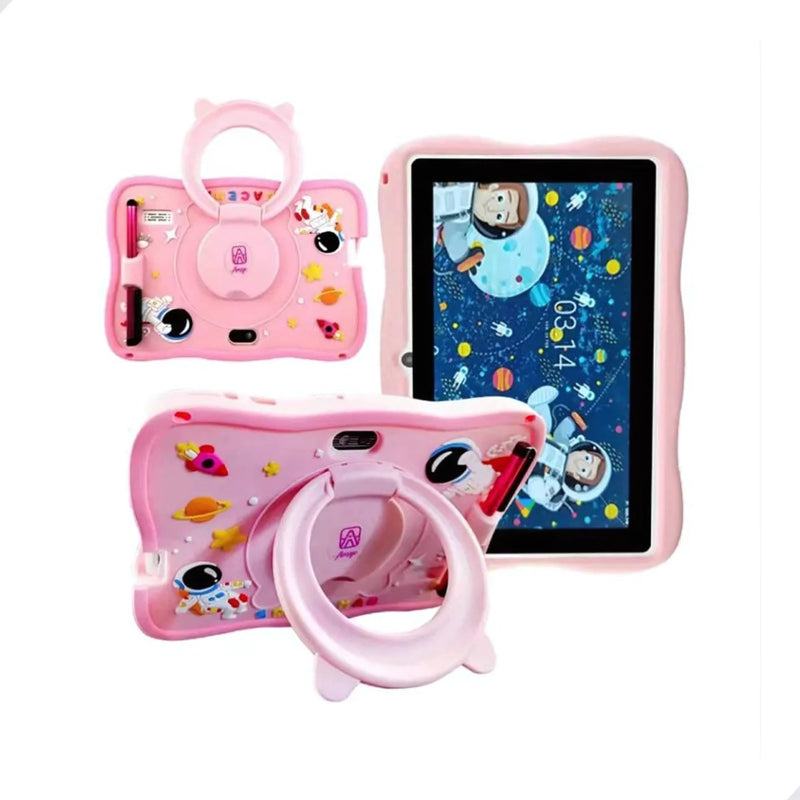 Tablet Infantil 7 Android 64gb Com Jogo 4gb De Ram Rosa