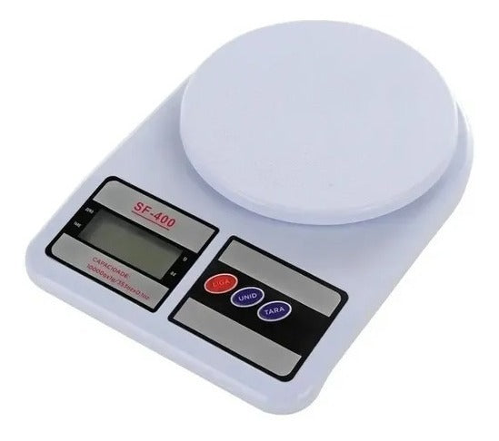 Balança De Cozinha Digital Facilite 10kg 078082 Gifthom Cor Branco
