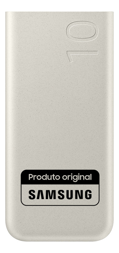 Bateria Carregador Portátil Samsung EB-P3400 de 10.000mah, 2 entradas USB-C Super Rápido - 25W